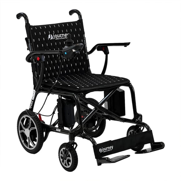Journey Fauteuil Électrique Air Elite, Fauteuil Roulant Pliable Motorisé, Conforme TSA