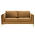 thumbnail image 6 of Modway Kaiya Performance Velvet Sofa in Cognac, 6 of 10