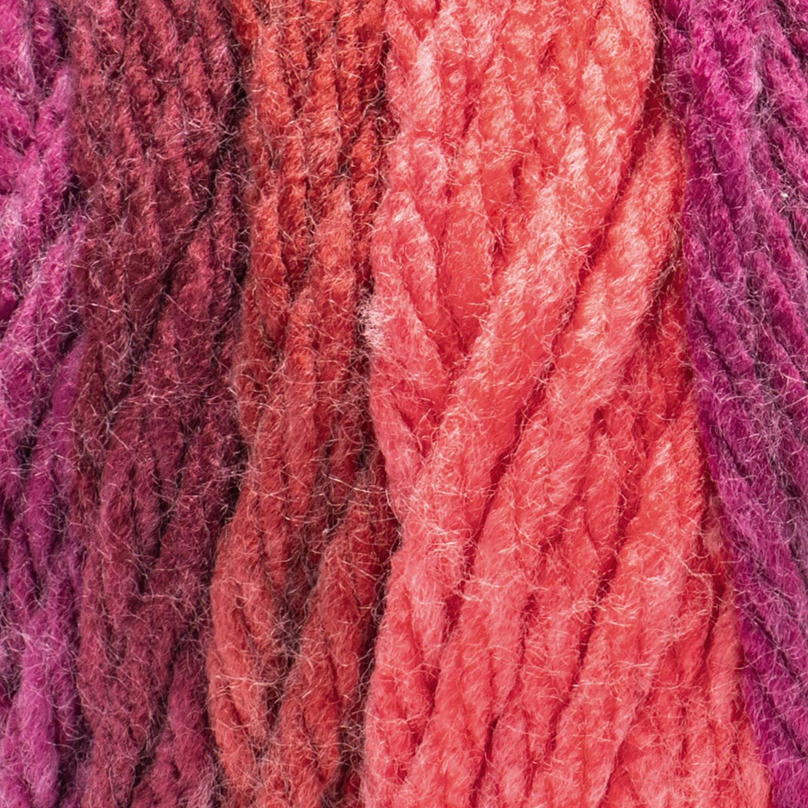 Red Heart® Super Easy™ #6 Super Bulky Acrylic Yarn, Raspberry Blush 7oz/198g 189 Yards (3 Pack)