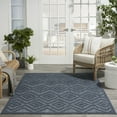 thumbnail image 4 of Nourison Versatile Indoor/Outdoor Navy Blue 6' x 9' Area Rug, (6x9), 4 of 10