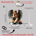 thumbnail image 3 of Reading Girl Rotating Small Ornament Waterproof And Wear Desk Counter Ornament, 3 of 4