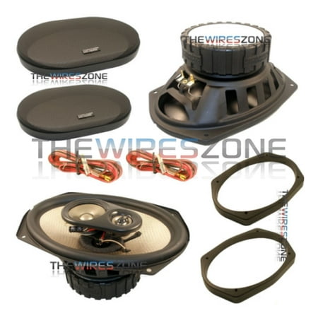 Earthquake Sound F6X9 Focus 3-Way 6' x 9' Coaxial Car Speaker 300 Watt 6x9