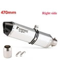 thumbnail image 6 of Motorcycle AK Exhaust Pipe Muffler slip on For Nmax Tmax FZ1 R6 R15 R3 MT07 ZX6R ZX10R Z400 Z900 Z1000 CBR1000 GSXR1000 PCX 125, 6 of 10