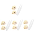 thumbnail image 4 of Dosaele Set of 4 Golden Teeth Covers False Accessories Tooth, 4 of 8