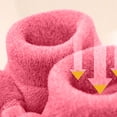 thumbnail image 6 of LvhaoGJOB Kids' Soft & Cozy Bootie Slippers with Plush Lining and Non-Slip Platform Sole, 6 of 6