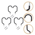 thumbnail image 1 of SOPOTUTU 10pcs Garage Bike Hooks Wall Mount Iron Bike Wall Hanger for Simple Design, 1 of 8