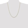 thumbnail image 2 of Leslie's 10K 1.8mm Diamond-Cut Lightweight Rope Chain (Weight: 3.84 Grams, Length: 24 Inches), 2 of 4