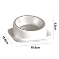 thumbnail image 2 of Cuencos para gatos elevados inclinados antivómitos y derrames, cuencos para perros de acero inoxidable, cuenco para gatos de interior, 2 of 7