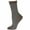 Brown, variant on Sierra Socks Women's Mercerized Cotton Herringbone Dress Casual Crew Socks (Shoe Size: 4-10, Black)