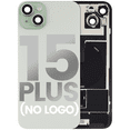 thumbnail image 6 of Replacement Back Glass W/Steel Plate W/Wireless NFC Charging Magnet & Flashlight Flex For iPhone 15 Plus (Green), 6 of 6
