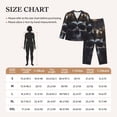 thumbnail image 4 of Sikiie Royal Skull With Golden Crown Pajamas for Women Set, Womens Pajama Sets, Lounge Sets for Women, 2pjs for Women-X-Large, 4 of 7