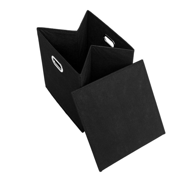 Storage Bins Set of 6 Storage Cubes Foldable Fabric Cube Baskets