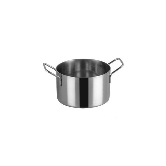 Winco Stainless Steel Mini Casserole | 4.75" x 3"