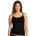 thumbnail image 1 of Vanity Fair Womens Seamless Tailored Camisole, XL, Midnight Black, 1 of 4