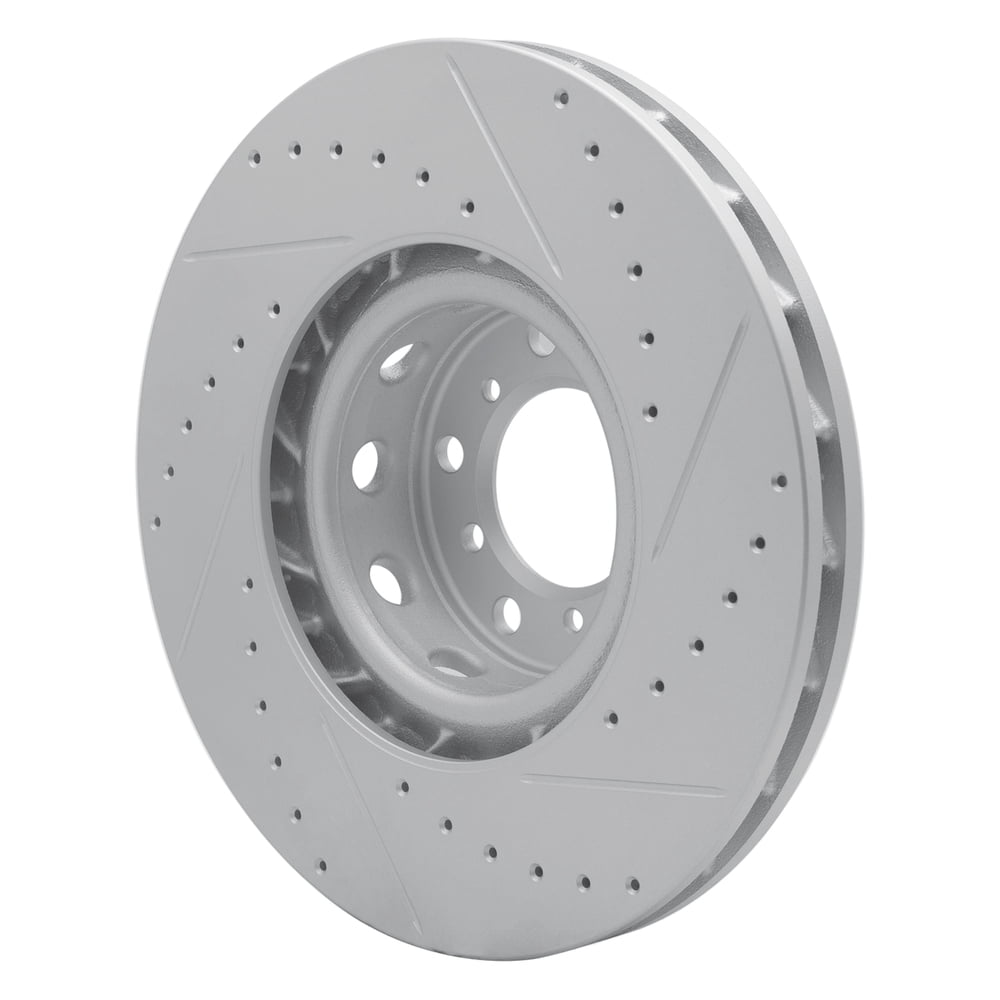 Dynamic Friction Company 830-31057D DFC Geoperformance Rotor - Drilled and Slotted
