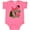 Hot Pink, variant on Inktastic Santa is Promoting Me to Big Sister Green Plaid Tree Girls Baby Bodysuit