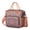 Rose-gold-1, variant on Zen Mandala Lunch Tote – Dual Compartment Insulated Bag with Abstract Floral Design for Teachers and Mindfulness Practitioners