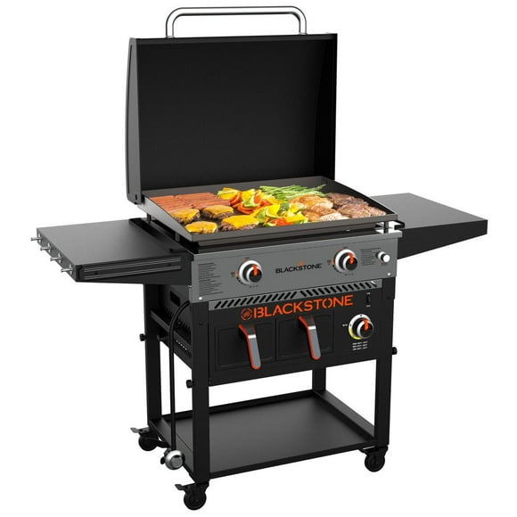 Plaque chauffante 28" Avec Friteuse à air Combo plaque chauffante