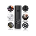 thumbnail image 3 of Electric Salt and Pepper Mill Set, Battery Operated Black Pepper Mill with Base, 5 Coarse Levels, Adjustable, 3 of 5