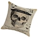 thumbnail image 3 of Ounissouiy Funda de almohada decorativa, decoración de Halloween, funda de almohada acogedora con patrón de calabaza, funda de cojín cuadrada para sofá, Decoración del hogar catorce SXYM42 Ounissouiy HA060851-14B, 3 of 6