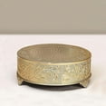 thumbnail image 6 of Efavormart 14" Gold Round Embossed Metal Cake Plateau Stand, Cake Riser for Holiday & Birthday Party Decor, 6 of 16