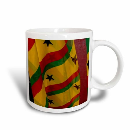 3dRose Ghana, Port city of Tema, Textile Patterns -AF19 CMI0023 - Cindy Miller Hopkins, Ceramic Mug, 11-ounce