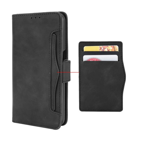 Multifunctional Flip Phone Leather Case For T-Mobile Revvl 8 Pro 7 6 T Phone Pro Retro Wallet Cards Slot Anti-fall Cover