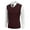 19# Wine, variant on Huankd Men's Solid Sweater Vest Sleeveless Knit V Neck Spring Winter Casual Pullover Top Wine S