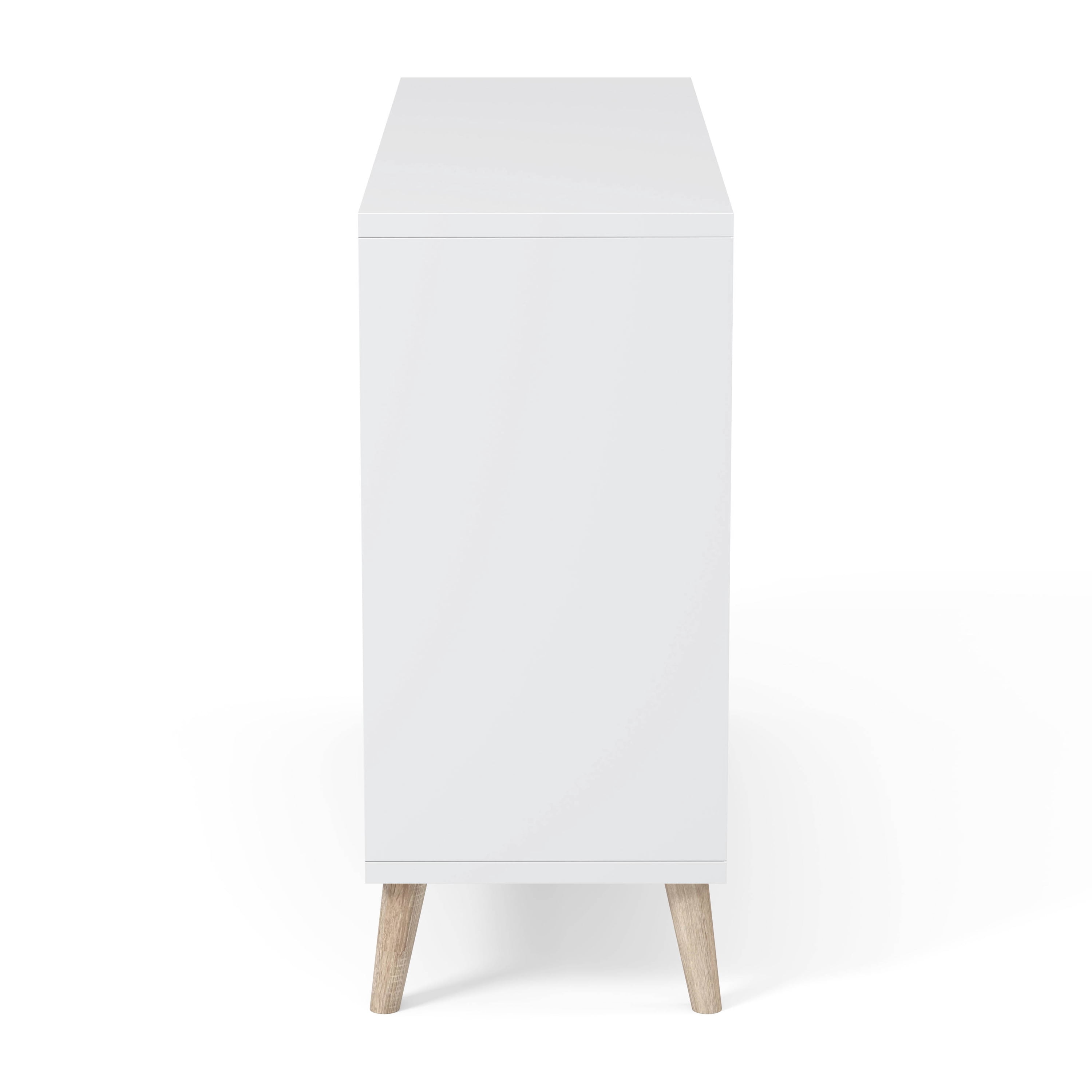 Furniture of America Marcy Mid-Century Multi-Storage Dining Server, White