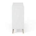 thumbnail image 3 of Furniture of America Marcy Mid-Century Multi-Storage Dining Server, White, 3 of 6