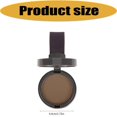Shadowed Root Hair Root Shadow Case with Puff for Soft Hairline Blending Use ...