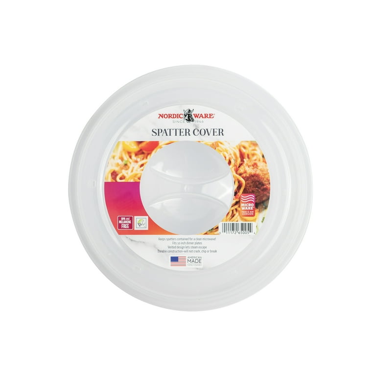 Nordic Ware 10 Microwave Splatter Cover Clear 65005W15 Walmart