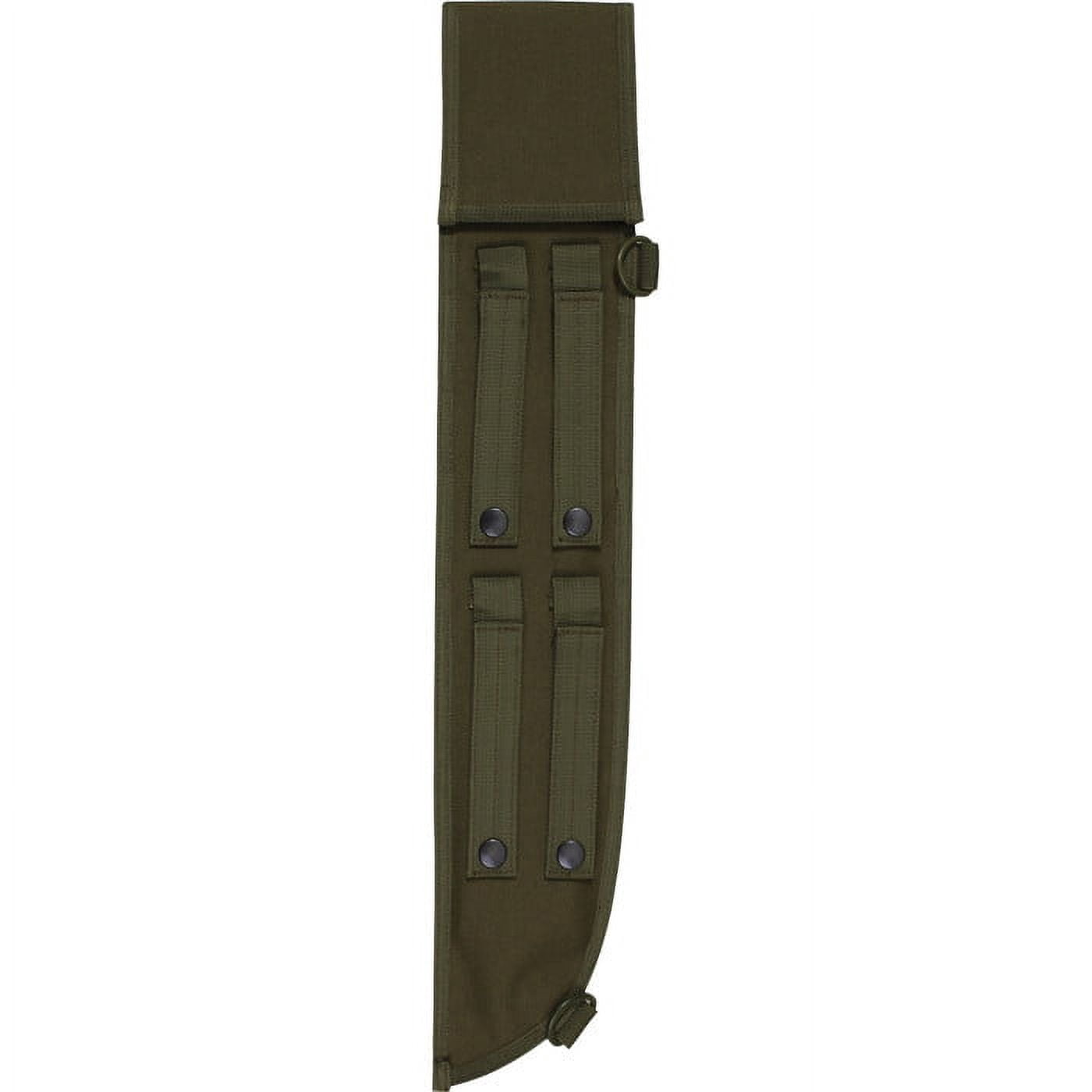 Rothco 18 Inch MOLLE Compatible Machete Sheath, Olive Drab, -OliveDrab