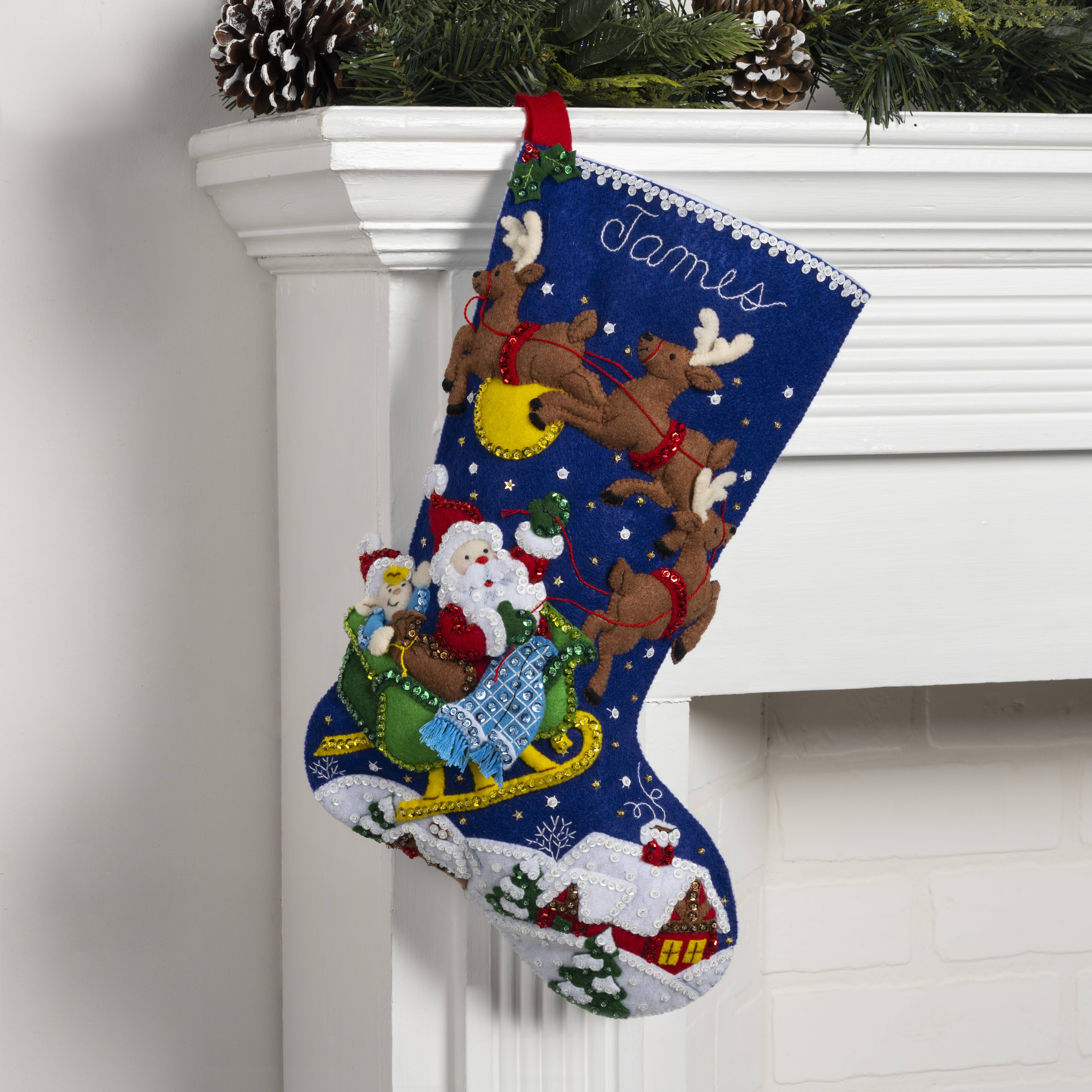 Bucilla ® Seasonal - Felt - Stocking Kits - Jolly Deliveries - 89552E –  Creative Wholesale