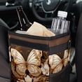 thumbnail image 6 of Butterfly Foldable Car Trash Can with Lid, Leak-Proof, and Hanging Storage Bag - Car Trash Bin/Garbage Can, 6 of 6