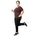 thumbnail image 2 of Athletic Works Women's and Women's Plus Core Active V-Neck T-Shirt, Sizes XS-4X, 2 of 6