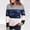 Gray Sweatshirt for Winter, variant on XPMWRP Women's Vintage Colorblock Sweatshirt Crewneck Long Sleeve Casual Loose Pullover Fall Winter Oversized Sweatshirt Purple L