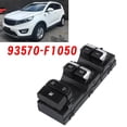 thumbnail image 3 of Left Front Power Window Main Switch Assembly 93570-f1050 For 2015-2018 Dual Auto Window Glass Lift, 3 of 5