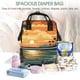 thumbnail image 5 of Easygdp Tropical Sunset Paradise para Bolsa de Bebé de Gran Capacidad con Múltiples Bolsillos, Bolsa de Pañales para Padres, Bolsa de Viaje Organizada y Elegante, 5 of 6