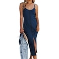 thumbnail image 3 of Txlixc WVestido casual de lomo de pasta omen vestido de fiesta de lomo sin mangas de color sólido para clubes nocturnos y playas Txlixc  moda, 3 of 7
