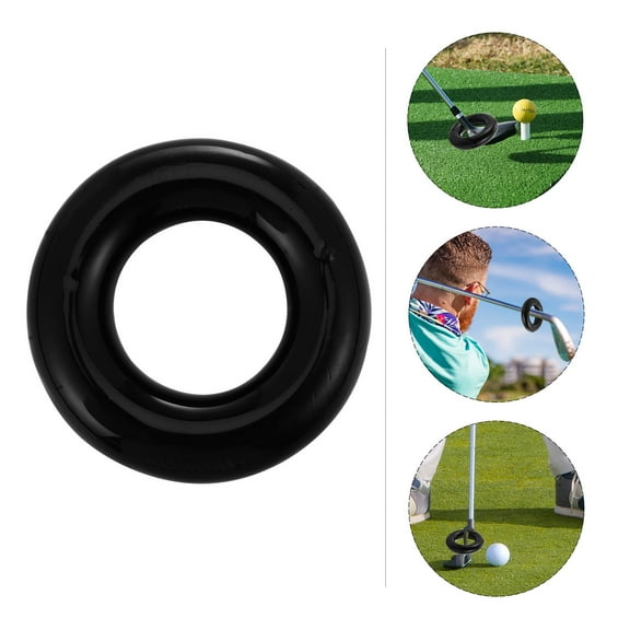 Toyvian Durable Black Weighted Swing Ring for Golf Club Muscle Training