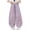 A09 Purple, variant on WPPGONE Girls Cargo Pants Teen Tween Baggy Parachute Trousers with Drawstring Elastic Waist Loose Fit Wide Leg Streetwear Bottoms with Flap Pockets for Casual Dance School