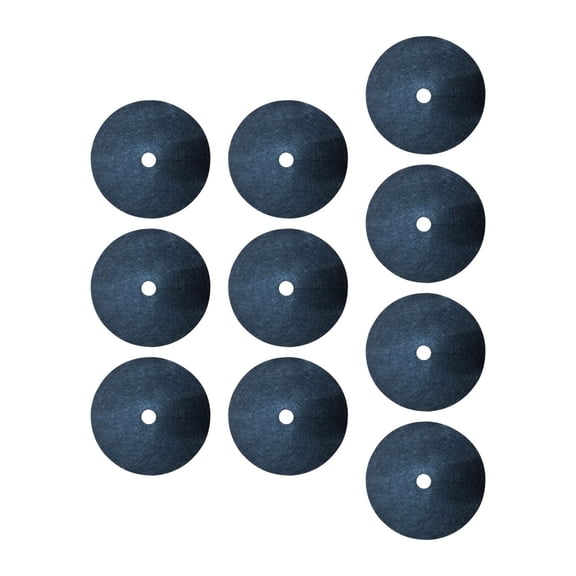 simhoa 10 Pieces Tree Mulch Rings Fruit Tree Protector Gardening to Prevent Animals from Digging and Destroying 24" Protection Mats Black