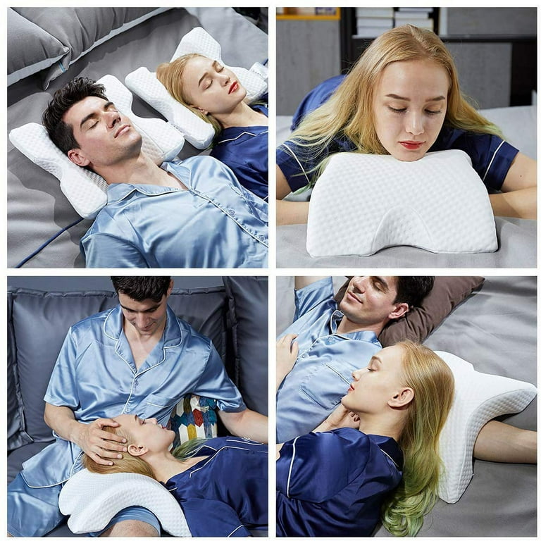 Pillow Couple Sleeping Couple, Cervical Pillow Sleeping