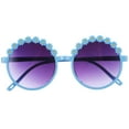 thumbnail image 2 of SEWCHICS Sunglasses Pc Ac Flower Shape Retro Design For Girls Party Favors 1 Pair 4.9X4.8X2.1In, 2 of 5