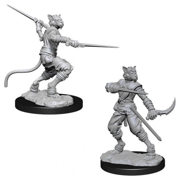 Dungeons and Dragons: Nolzur's Marvelous Unpainted Miniatures Male Tabaxi Rogue