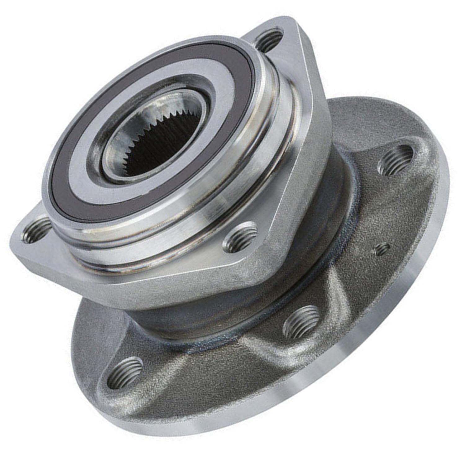 Detroit Axle - Pair Front Wheel Bearing Hubs for 2015-2020 Volkswagen Golf, 2019-2023 Jetta, for 2015-2020 Audi A3, 2015-2021 GTI, 2018-2024 Tiguan