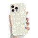 thumbnail image 1 of Funda de teléfono MZELQ para iPhone 16 Pro Max de silicona blanca, 1 of 6