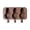 Brown, variant on Snowman-Shaped Silicone Mold, Reusable Ice Pop Maker for Homemade Frozen Treats