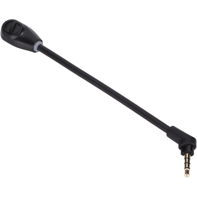 Micrófono Desmontable Chapado en Oro para Cloud Flight, Rotación Flexible de 360°, Micrófono de Repuesto Profesional para Cloud Flight, Streamers